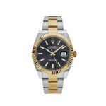 Rolex Datejust 41 126333 Yellow Gold Stainless Steel Black Dial Oyster (2025)