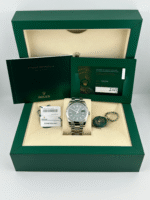 Rolex Datejust 41 126334 Stainless Steel Green Motif Dial Oyster - Image 7