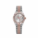Rolex Datejust 31 278271 'Ladies' Stainless Steel Rose Gold Silver Diamond Dial (2024)