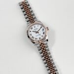 Rolex Datejust 31 278271 'Ladies' Stainless Steel Rose Gold White Roman Numerals Dial (2025) - Image 2