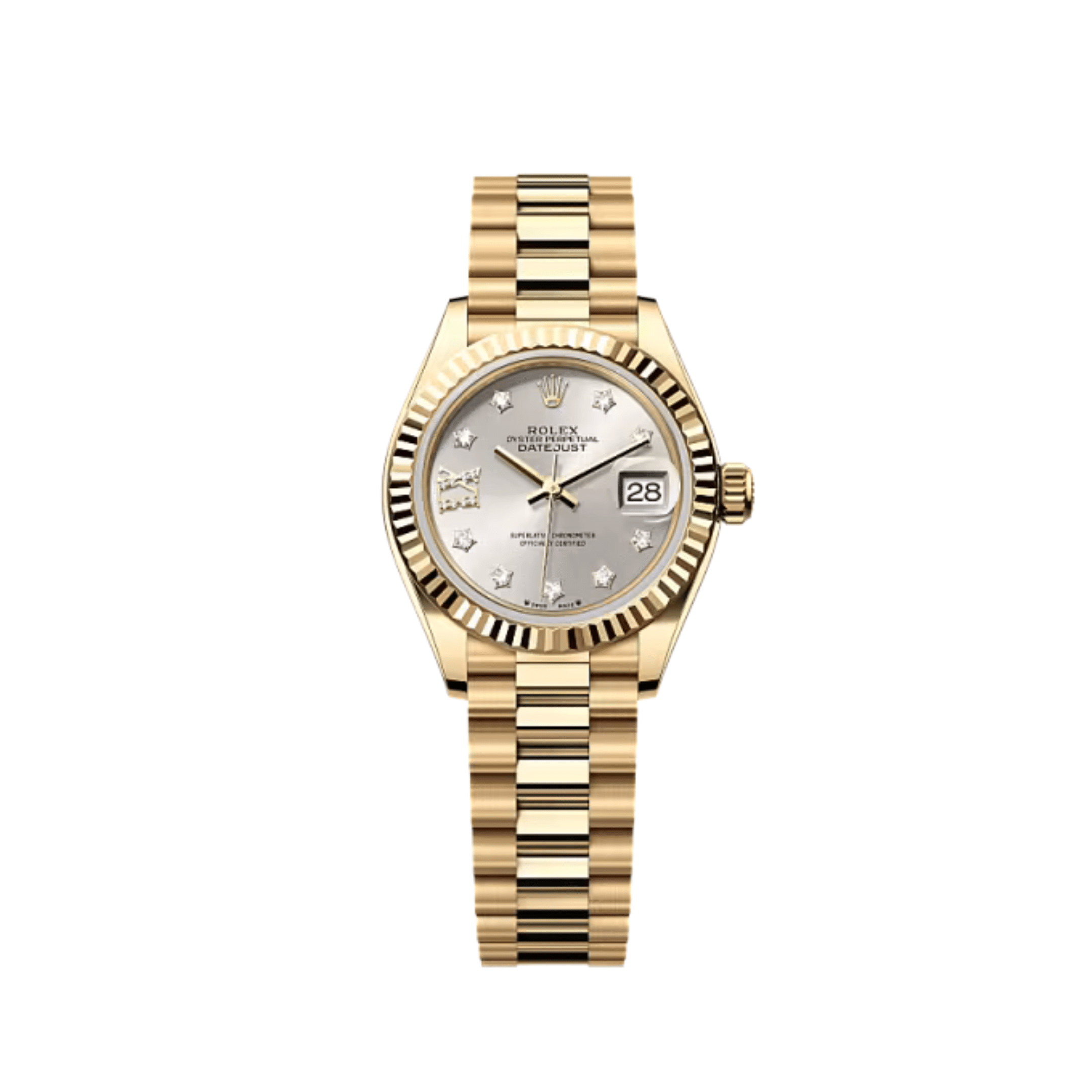 rolex-datejust-28-279178-ladies-yellow-gold-silver-diamond-dial-2021-rolex-1190767135.png Rolex Datejust 28 279178 'Ladies' Yellow Gold Silver Diamond Dial (2021) - Image 1