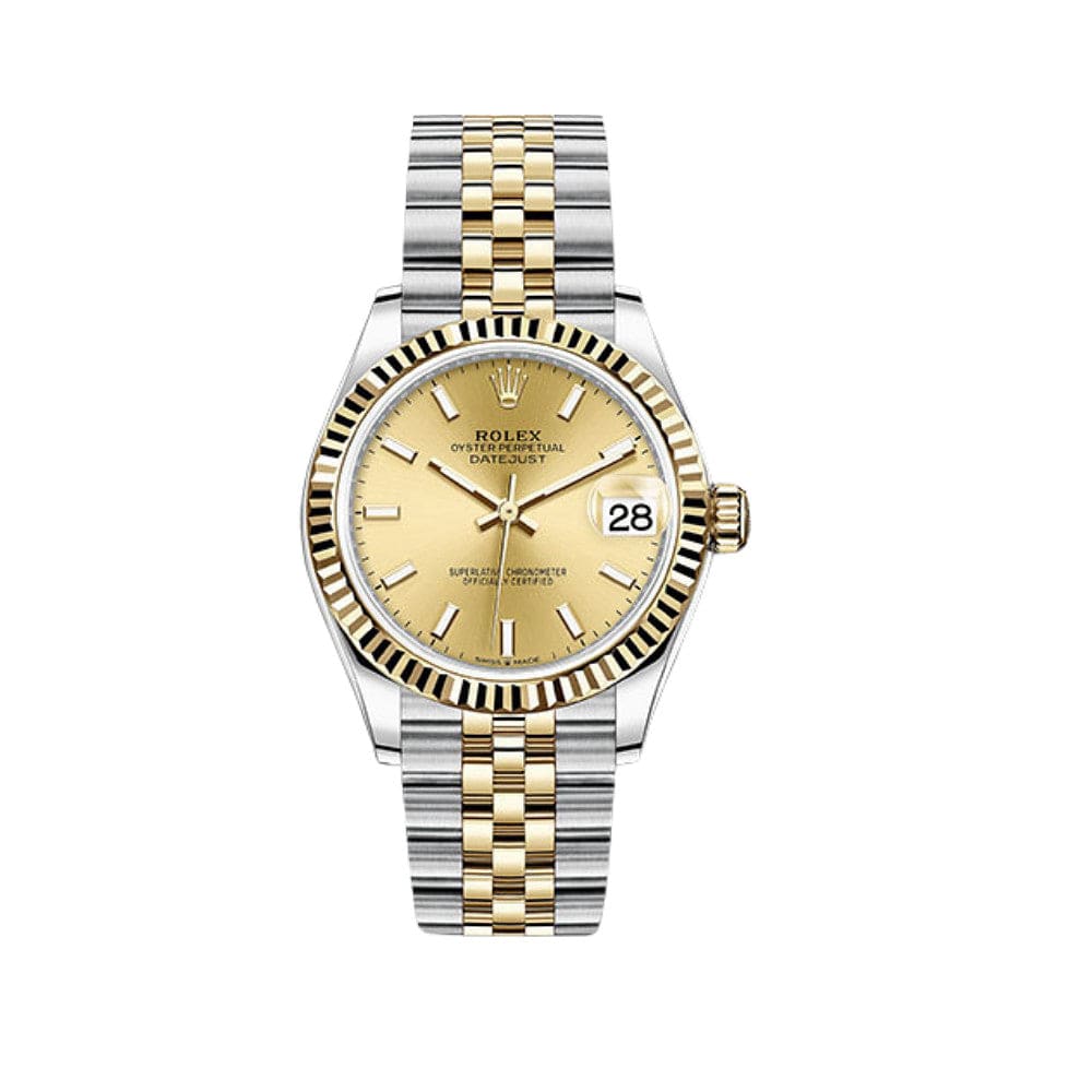 rolex-datejust-31-yellow-gold-stainless-steel-champagne-dial-278273-rolex-40267895111924.jpg Rolex Datejust 31 278273 'Ladies' Yellow Gold Stainless Steel Champagne Dial - Image 1