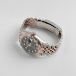 Rolex Datejust 36 126231 Rose Gold Stainless Steel Black Diamond Dial (2019) - Image 5