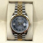 Rolex Datejust 36 126233 'Wimbledon' Stainless Steel Yellow Gold Slate Dial Jubilee (2024) - Image 2