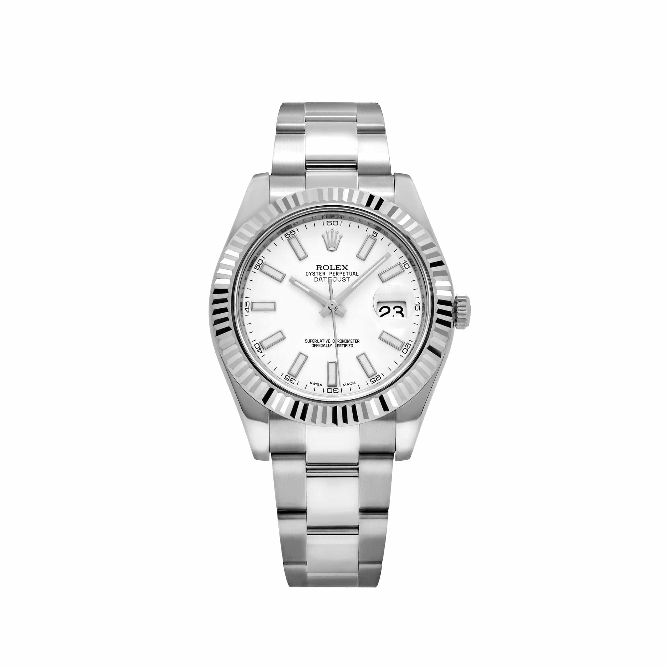 rolex-datejust-41-116334-stainless-steel-white-dial-oyster-2024-rolex-1211699261.jpg Rolex Datejust 41 116334 Stainless Steel White Dial Oyster (2024) - Image 1