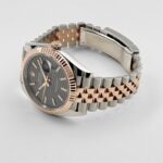 Rolex Datejust 41 126331 Rose Gold Stainless Steel Grey Motif Dial Jubilee (2024) - Image 6