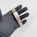 Rolex Datejust 41 126331 Rose Gold Stainless Steel Grey Motif Dial Jubilee (2024) - Image 12