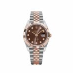 Rolex Datejust 41 126331 Stainless Steel Rose Gold Chocolate Diamond Dial Jubilee (2025)