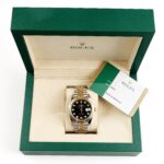 Rolex Datejust 41 126333 Stainless Steel Yellow Gold Black Diamond Dial Jubilee (2018) - Image 13