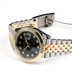 Rolex Datejust 41 126333 Stainless Steel Yellow Gold Black Diamond Dial Jubilee (2018) - Image 6