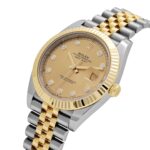 Rolex Datejust 41 126333 Yellow Gold Stainless Steel Champagne Diamond Dial Jubilee (2025) - Image 4