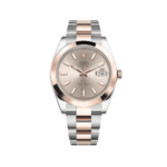Rolex Datejust 41 126301 Stainless Steel Rose Gold Sundust Dial