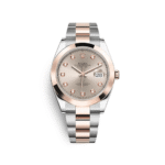 Rolex Datejust 41 126301 Stainless Steel Rose Gold Sundust Diamond Dial