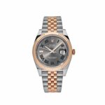 Rolex Datejust 41 126331 Rose Gold Stainless Steel Wimbledon Dial Jubilee (2024)