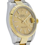 Rolex Datejust 41 126333 Stainless Steel Yellow Gold Champagne Dial Oyster (2025) - Image 4