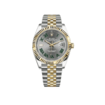 Rolex Datejust 41 126333 'Wimbledon' Yellow Gold Stainless Steel Slate Jubilee (2025)