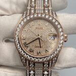 Rolex Datejust Pearlmaster 39 86405RBR Diamond Paved - Image 4