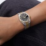 Rolex Datejust36 126233 Stainless Steel Yellow Gold Black Diamond Dial Jubilee (2025) - Image 2