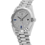 Rolex Day-Date 40 228236 Platinum Pavé Diamond Dial (2023) - Image 3