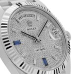Rolex Day-Date 40 228236 Platinum Pavé Diamond Dial (2023) - Image 5