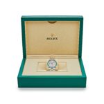 Rolex Day-Date 40 228396TEM Platinum Diamond Dial Emerald Bezel - Image 7