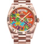 Rolex Day-Date 36 128235 'Emoji Puzzle' Rose Gold (2025) - Image 4