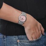 Rolex Day-Date 36 128239 White Gold Pink Opal Diamond Roman Numerals Dial (2025) - Image 3