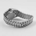 Rolex Day-Date 36 128349RBR White Gold Diamond Bezel Pink Diamond Dial (2020) - Image 9