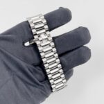 Rolex Day-Date 36 128349RBR White Gold Diamond Bezel Pink Diamond Dial (2020) - Image 11