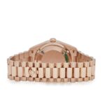 Rolex Day-Date 36 128345RBR Rose Gold Rainbow Diamond Pave Dial (2021) - Image 4