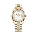 Rolex Day-Date 36 128238 Yellow Gold White Dial