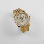 Rolex Day-Date 40 228348RBR Yellow Gold Diamond Dial Diamond Bezel (2022) - Image 4