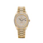 Rolex Day-Date 40 228348RBR Yellow Gold Diamond Dial Diamond Bezel (2022)