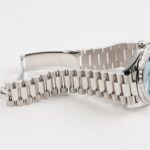 Rolex Day-Date 40 228396TBR Platinum Diamond Bezel Ice Blue Diamond Dial (2017) - Image 9