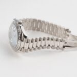 Rolex Day-Date 40 228396TBR Platinum Diamond Bezel Ice Blue Diamond Dial (2017) - Image 8