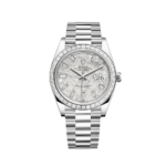 Rolex Day-Date 40 228396TBR Platinum Diamond Bezel Meteorite Diamond Dial