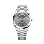 Rolex Day-Date 40 228206 Platinum Slate Dial