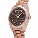 Rolex Day-Date 40 Reference 228235 Rose Gold Chocolate Dial (2025) - Image 3