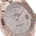 Rolex Day-Date 40 228235 Rose Gold Sundust Roman Dial - Image 4