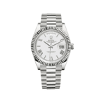 Rolex Day-Date 40 228239 White Gold White Dial