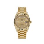 Rolex Day-Date 40 228238 Yellow Gold Champagne Diamond Dial (2025)