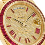 Rolex Day-Date 40 228398TRU Yellow Gold Roman Dial Ruby Bezel - Image 5