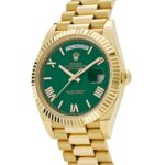 Rolex Day-Date 40 228238 Yellow Gold Green Roman Numerals Dial (2025) - Image 3