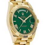 Rolex Day-Date 40 228238 Yellow Gold Green Roman Numerals Dial (2025) - Image 5