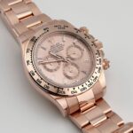 Rolex Daytona 116505 Rose Gold Sundust Diamond Baguette Dial (2019) - Image 3