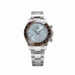 Rolex Daytona 116506 Platinum Ice Blue Baguette Diamond Dial