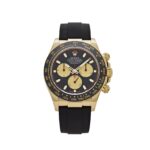 Rolex Daytona 116518LN 'Paul Newman' Yellow Gold Black Dial