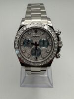Rolex Daytona 116576TBR Platinum Pave Diamond Dial - Image 2