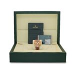 Rolex Daytona 116598SACO Yellow Gold 'Leopard' Diamond Dial Cognac Sapphire Bezel - Image 5