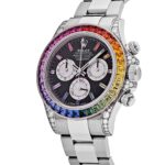 Rolex Daytona 116599RBOW 'Rainbow' White Gold Black Dial Sapphire Bezel - Image 3